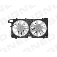 FAN ASSEMBLY OF RADIATOR AND AIR CONDENSER